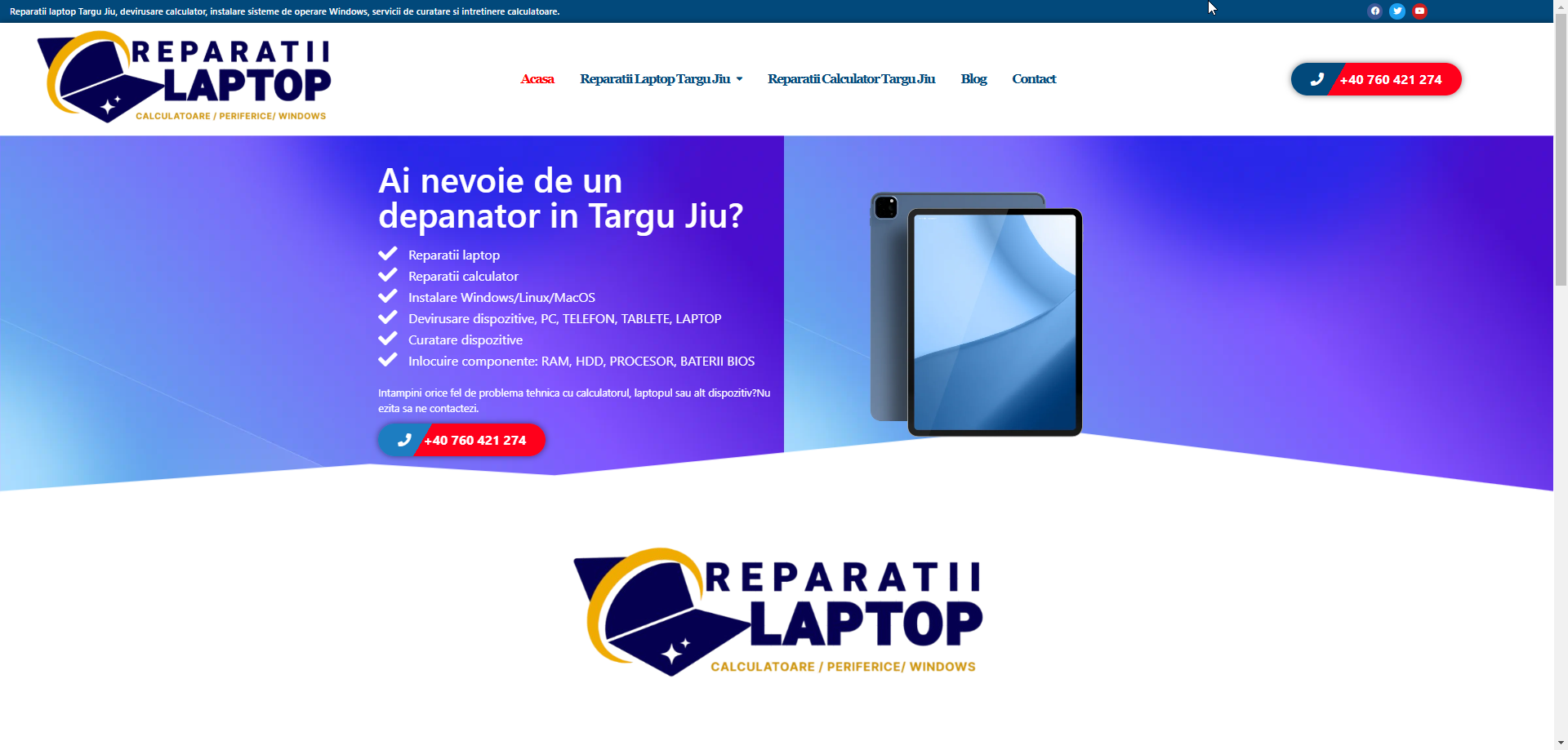 creare site-uri web